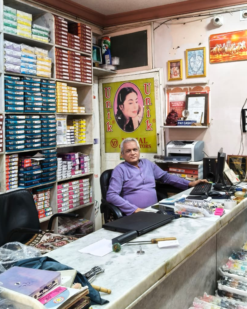 Vishal Distributors store interior